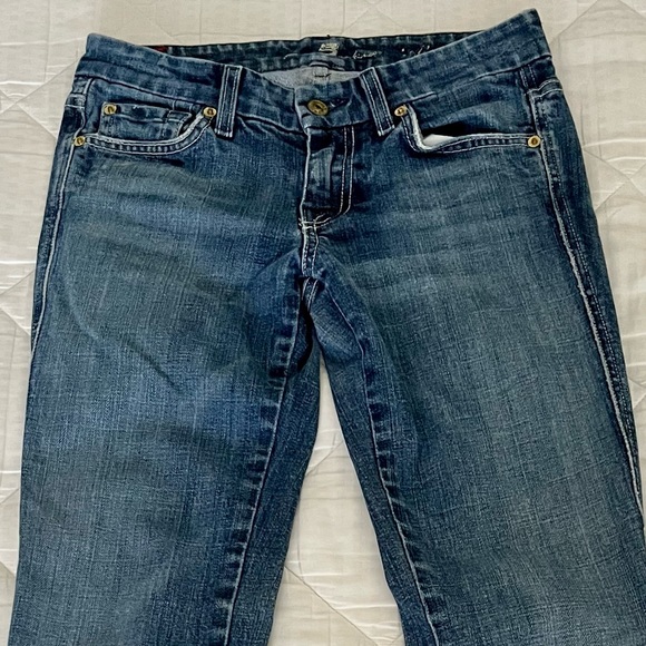 7 For All Mankind Bootcut Jeans sz 25 - Picture 2 of 5